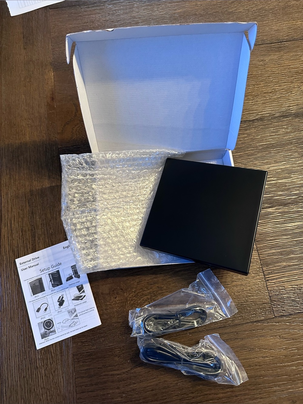 NEW External CD/DVD Drive – USB & USB-C Compatible